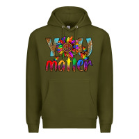 Army Green Lgbtq You Matter With Leopard Premium Hoodie - BundleAndBundleShop