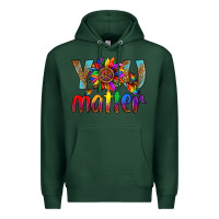 Sports Green Lgbtq You Matter With Leopard Premium Hoodie - BundleAndBundleShop