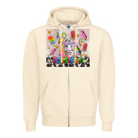 Sandshell popsicle's and unicorn Zipper Hoodie - AdoDesignShop