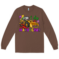 Chestnut i dig mardi gras bulldozer Long Sleeve Tee - JahusDesignShop