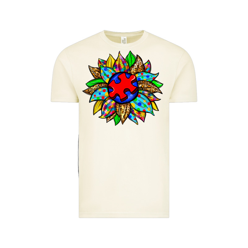 Autism Sunflower Vintage Tee by Zillion Design Studio | Teevron