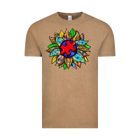 Vintage Coffee autism sunflower Vintage Tee - Zillion Design Studio