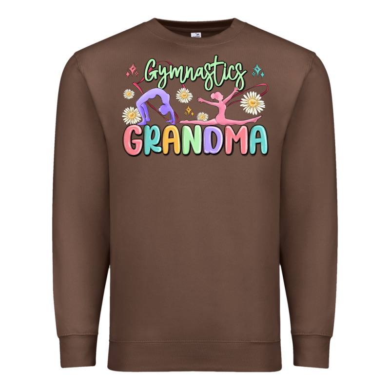 Gymnastics Grandma Premium Sweatshirt by MaliasSmallBusiness | Teevron