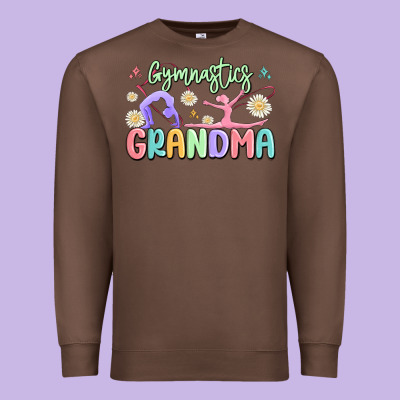 Gymnastics Grandma Premium Sweatshirt Designed By Maliassmallbusiness