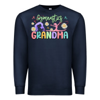 Navy gymnastics grandma Premium Sweatshirt - MaliasSmallBusiness