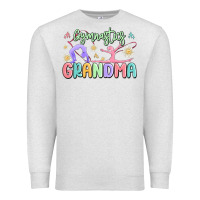 Oatmeal Heather gymnastics grandma Premium Sweatshirt - MaliasSmallBusiness
