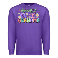 Purple gymnastics grandma Premium Sweatshirt - MaliasSmallBusiness