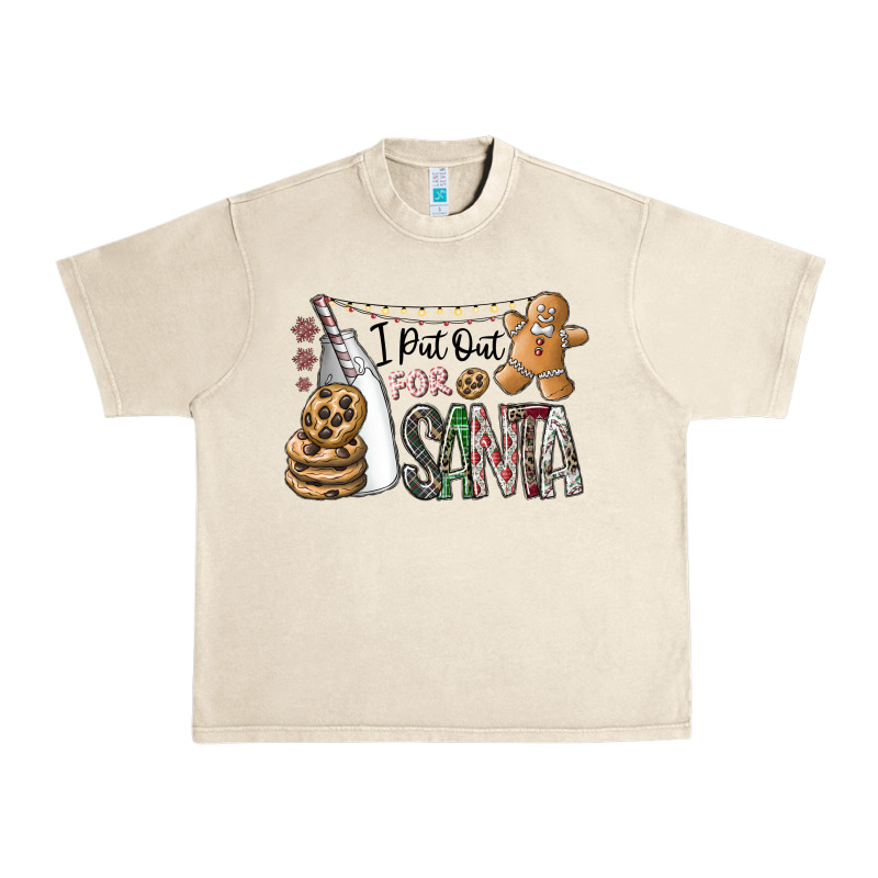 I Put Out For Santa Urban Heavy Tee by CowhideDigitalArt | Teevron