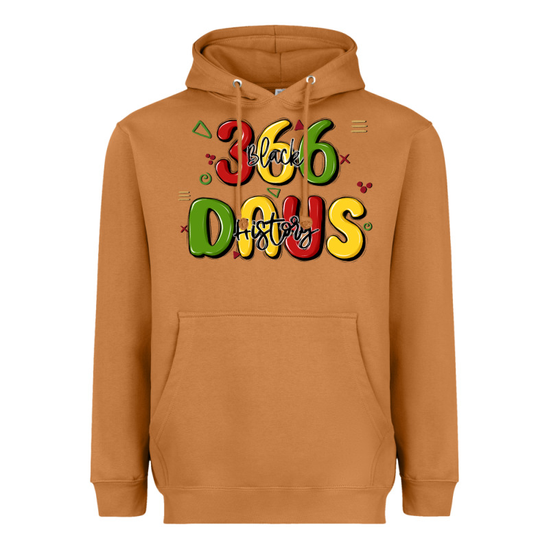 366 Days Black History Heavyweight Hoodie by MaliasSmallBusiness | Teevron