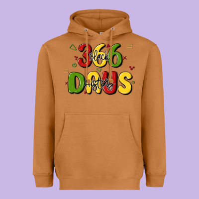 366 Days Black History Heavyweight Hoodie Designed By Maliassmallbusiness