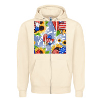 Sandshell patriotic popsicle Zipper Hoodie - BundleAndBundleShop