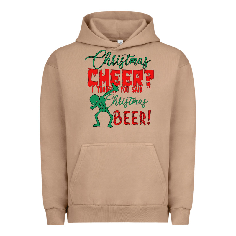 Christmas Cheer I Thought You Said Christmas Beer Urban Hoodie by Bettercallsaul | Teevron