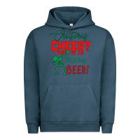 Pigment Midnight Navy Christmas Cheer I Thought You Said Christmas Beer Urban Hoodie - Bettercallsaul