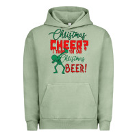 Pigment Oil Green Christmas Cheer I Thought You Said Christmas Beer Urban Hoodie - Bettercallsaul