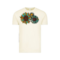Vintage Arctic western sunflowers Vintage Tee - RanaPortraitStore