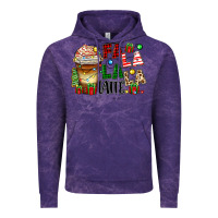 Cloud Purple fa la la la latte Vintage Hoodie - Zillion Design Studio