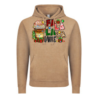 Vintage Coffee fa la la la latte Vintage Hoodie - Zillion Design Studio