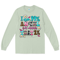 Matcha i am  99 angel but ohh that Long Sleeve Tee - AdoDesignShop