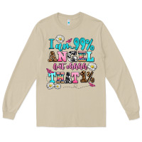 Mushroom i am  99 angel but ohh that Long Sleeve Tee - AdoDesignShop