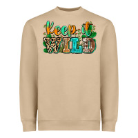 Mushroom keep it wild Heavyweight Sweatshirt - Zillion Design Studio