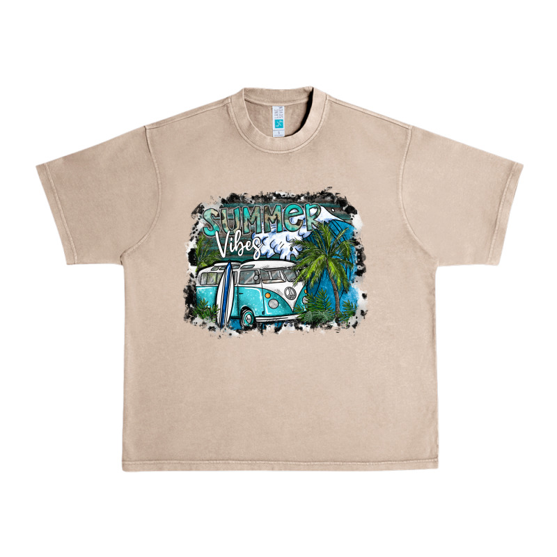 Summer Vibes Urban Heavy Tee by SublimationCraftShop | Teevron