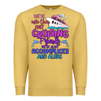 Antique Gold we're more than just cruising friends Premium Sweatshirt - MaliasSmallBusiness
