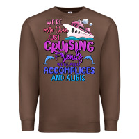 Chestnut we're more than just cruising friends Premium Sweatshirt - MaliasSmallBusiness