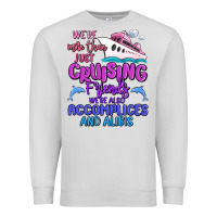 Dove Grey we're more than just cruising friends Premium Sweatshirt - MaliasSmallBusiness