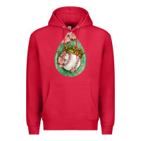 Cardinal baseball and western roses teardrop  6 Premium Hoodie - BundleAndBundleShop