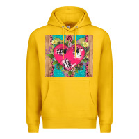 Lemon v.d cow and heart Premium Hoodie - AdoDesignShop