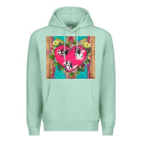 Seafoam v.d cow and heart Premium Hoodie - AdoDesignShop