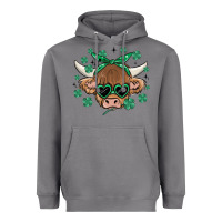 Storm st patrick's day cow Heavyweight Hoodie - MaliasSmallBusiness