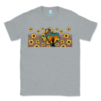 Heather Grey texas map Classic Tee - JahusDesignShop