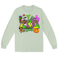 Matcha ekg tech nurse halloween Long Sleeve Tee - AdoDesignShop