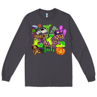 Smoke ekg tech nurse halloween Long Sleeve Tee - AdoDesignShop