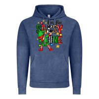 Vintage Denim im the sassy one elf Vintage Hoodie - Zillion Design Studio