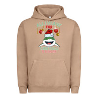 Pigment Burro All I Want For Christmas Is A Shark Urban Hoodie - Bettercallsaul