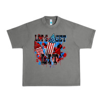 Tornado Let's get lit 4th of july Urban Heavy Tee - CowGirlArtShop