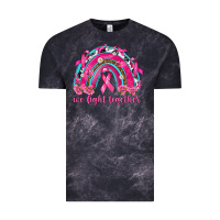 Cloud Black We Fight Together Rainbow Vintage Tee - texasbilliewilder