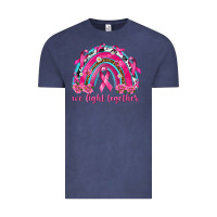 Vintage Denim We Fight Together Rainbow Vintage Tee - texasbilliewilder