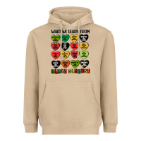 Mushroom what we learn from black history Heavyweight Hoodie - MaliasSmallBusiness