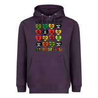 Plum what we learn from black history Heavyweight Hoodie - MaliasSmallBusiness