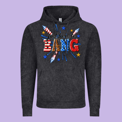 Vintage Hoodie just here to bang