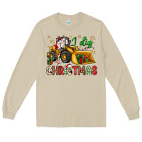 Mushroom i dig Christmas bulldozer santa Long Sleeve Tee - JahusDesignShop