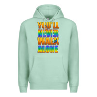 Seafoam Lgbtq You'll Never Walk Alone With Peace Premium Hoodie - BundleAndBundleShop