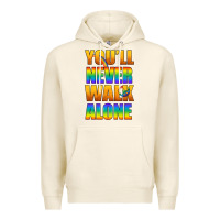 Tofu Lgbtq You'll Never Walk Alone With Peace Premium Hoodie - BundleAndBundleShop