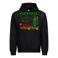 Black Christmas Begins With Christ Urban Hoodie - Bettercallsaul