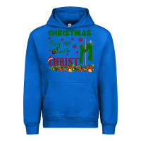 Cobalt Christmas Begins With Christ Urban Hoodie - Bettercallsaul
