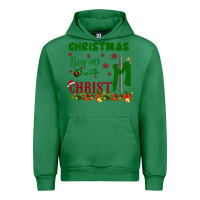 Emerald Christmas Begins With Christ Urban Hoodie - Bettercallsaul