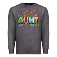 Charcoal Heather aunt loved kind beautiful Premium Sweatshirt - MaliasSmallBusiness